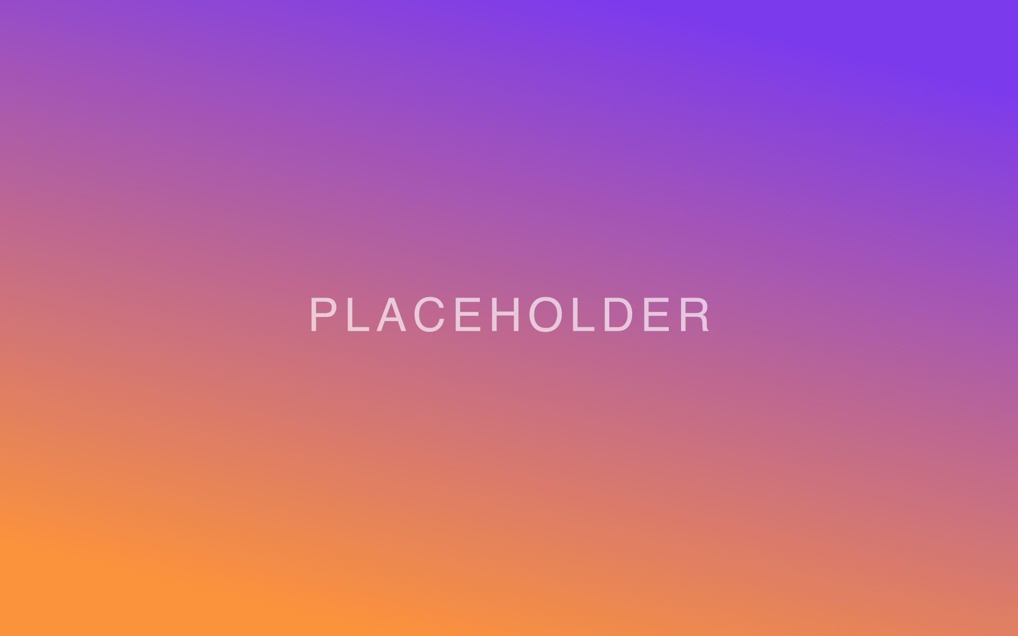 Placeholder artwork — Placeholder — Exhibition gallery 3