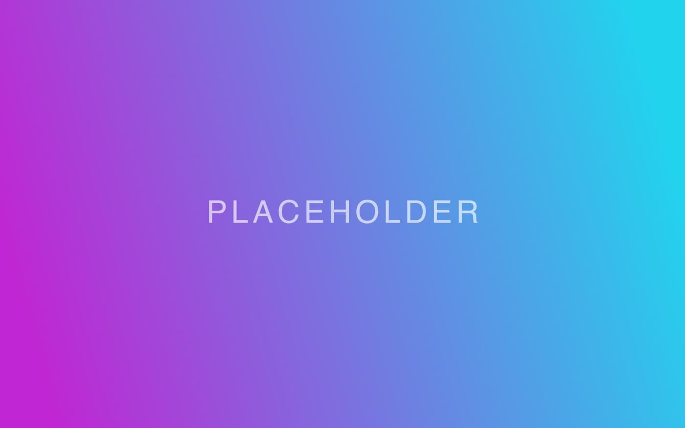Placeholder artwork — Placeholder — Motion gallery 1